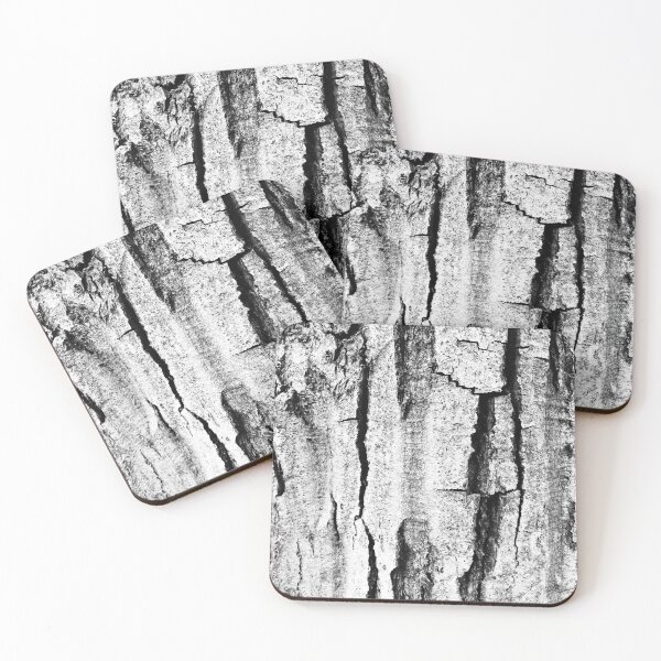 Item preview, Black White Tree Bark designed and sold by eidrood.