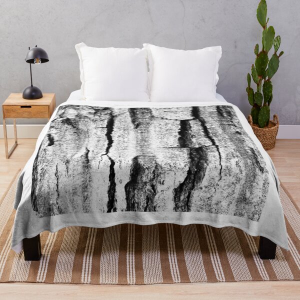 Item preview, Black White Tree Bark designed and sold by eidrood.