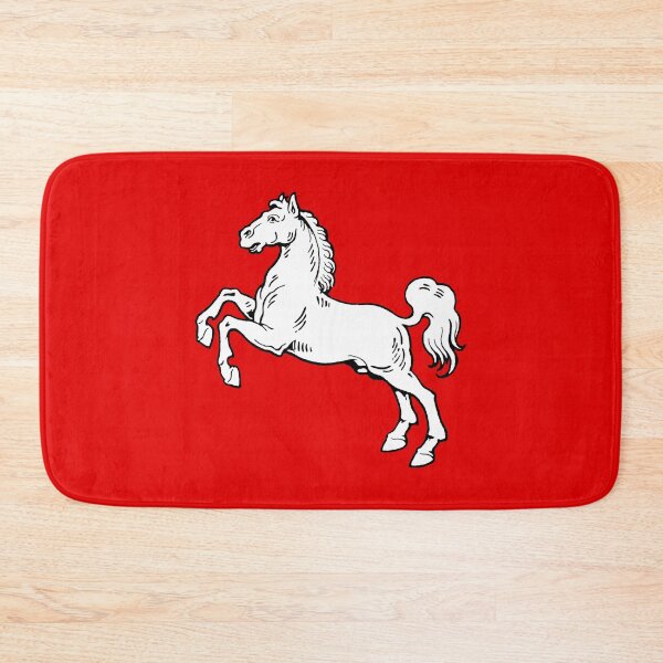 Item preview, Lower Saxony Steed Coat of Arms - Horse Heraldry designed and sold by Qrhoo.