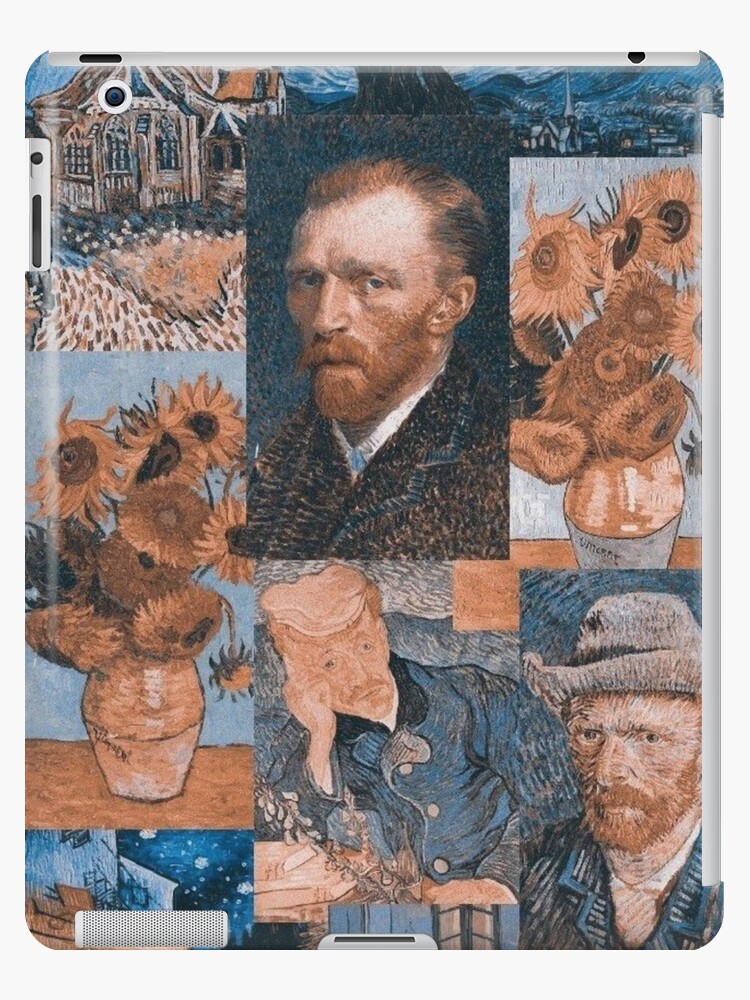 Colección Pintores. Funda para gafas rígida, con pañito limpiagafas a  juego. Cuadro Vang Gogh, terraza.