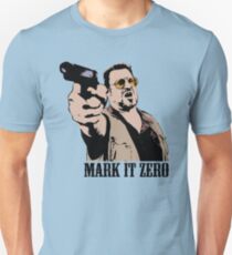 The Big Lebowski Mark It Zero Color Tshirt Unisex T-Shirt
