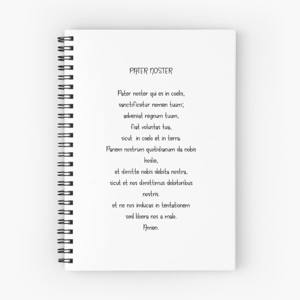 Item preview, Pater nosier, our father, prayer, latin, Catholic, christian designed and sold by Lupappdesigns.
