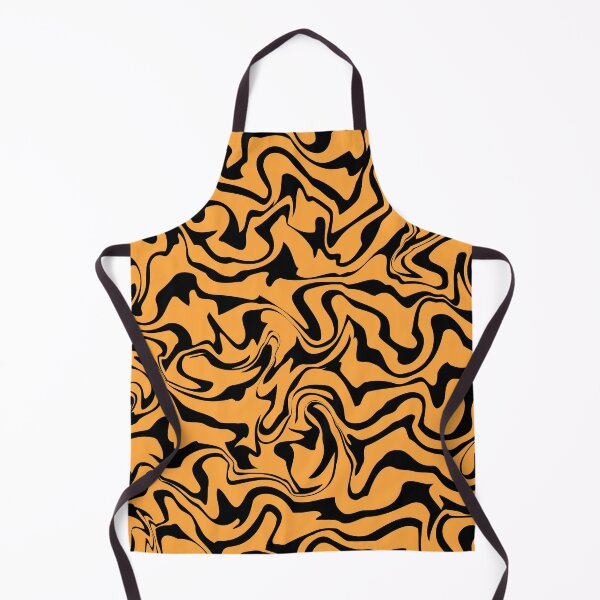 Item preview, Tiger skin Seamless twirling pattern liquid marble texture design designed and sold by anins-azuree.