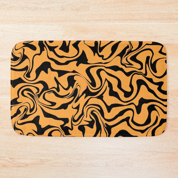 Item preview, Tiger skin Seamless twirling pattern liquid marble texture design designed and sold by anins-azuree.