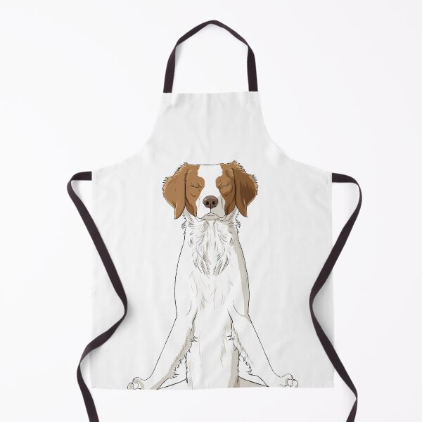 Item preview, Meditating Epagneul Breton Dog designed and sold by alwe-designs.