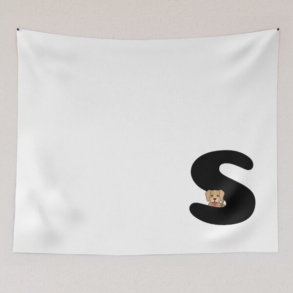 Item preview, Personalized Dog Initial S designed and sold by TheFamilyVan.