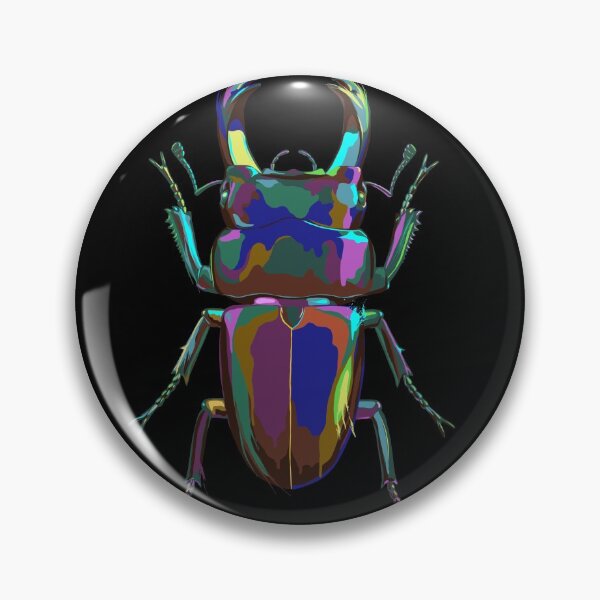 Item preview, Colored Stag Beetle designed and sold by alwe-designs.