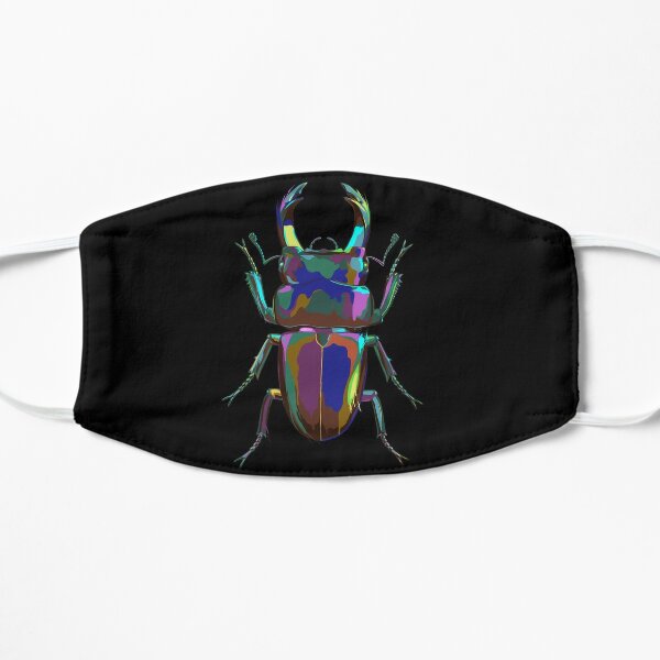 Colored Stag Beetle Flat Mask