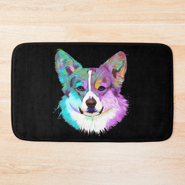 Item preview, Colored Corgi Dog designed and sold by alwe-designs.