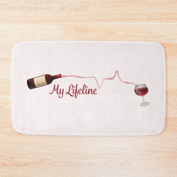 Item preview, My Lifeline wine designed and sold by JAZTshirt.