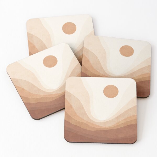 Item preview, Earthy mountain sun landscape designed and sold by Miss-Belle.
