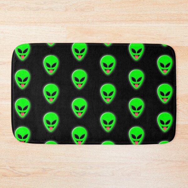 Item preview, Alien Head Tongue Out Emoji Pattern designed and sold by williamcuccio.