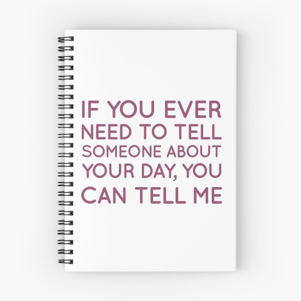 Item preview, "If you ever need to tell someone about your day" Olicity designed and sold by Ghostfoxshop.