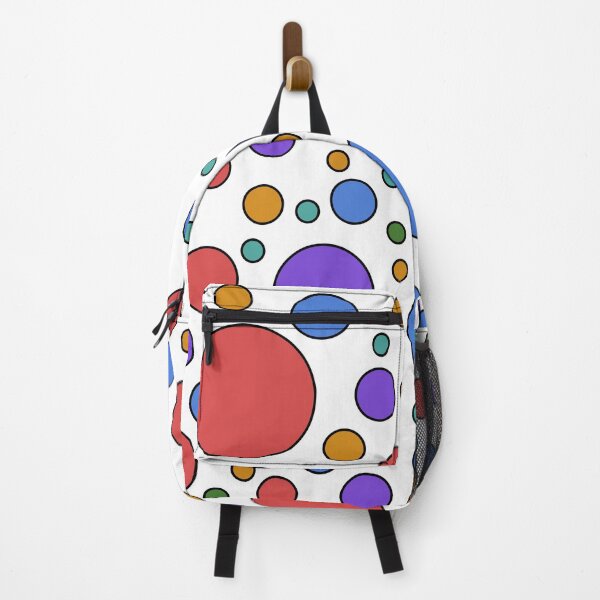 Item preview, multicolored pop art polka dots designed and sold by pauloneill-art.