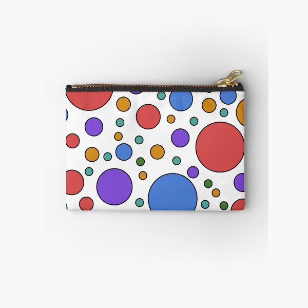 Item preview, multicolored pop art polka dots designed and sold by pauloneill-art.