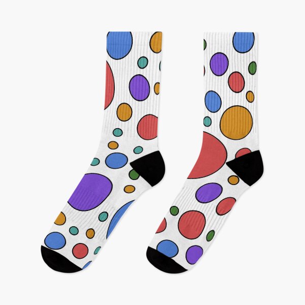 Item preview, multicolored pop art polka dots designed and sold by pauloneill-art.