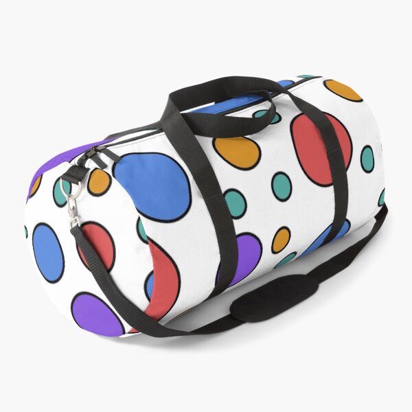 Item preview, multicolored pop art polka dots designed and sold by pauloneill-art.