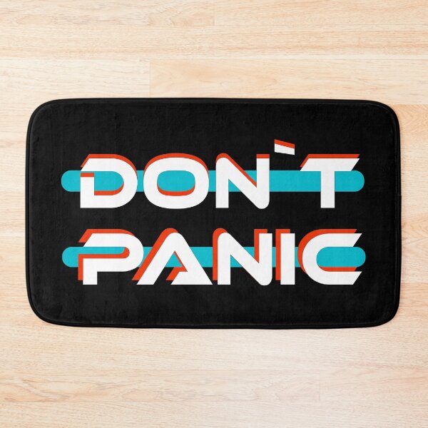 Item preview, Don`t Panic designed and sold by Type-Design.