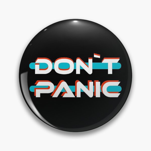 Item preview, Don`t Panic designed and sold by Type-Design.