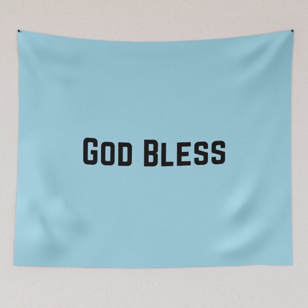 Item preview, God Bless (Black) designed and sold by OneCherubim.