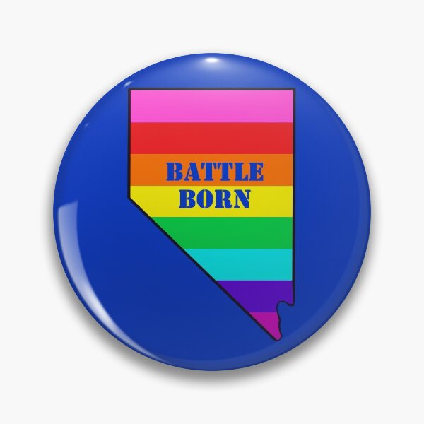 Artikelvorschau, Schlacht geboren - Nevada Pride Flag State entworfen und verkauft von TheSaltOverlord.