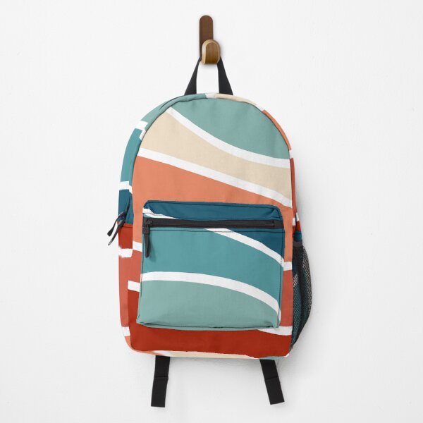 Item preview, Colorful retro style waves designed and sold by BattaAnastasia.
