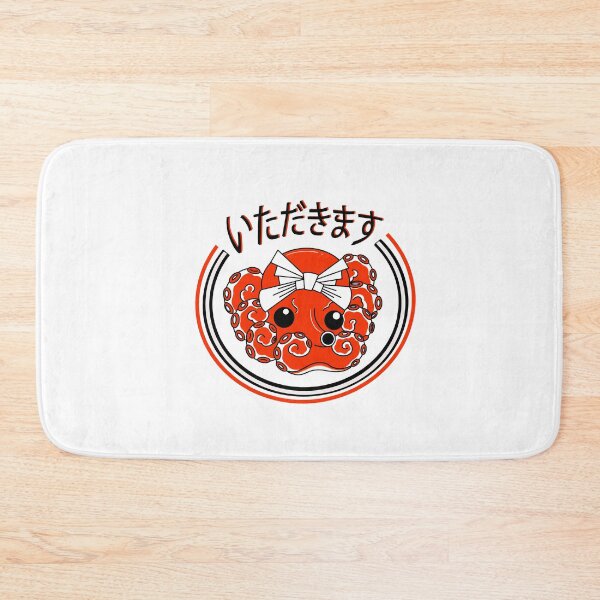 Item preview, Itadakimasu Sushi Octopus  designed and sold by MadJamesDesigns.