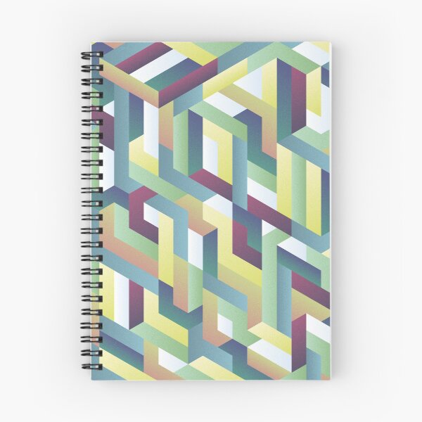 Item preview, Blue & Green Isometric Design designed and sold by JordanWDesign.