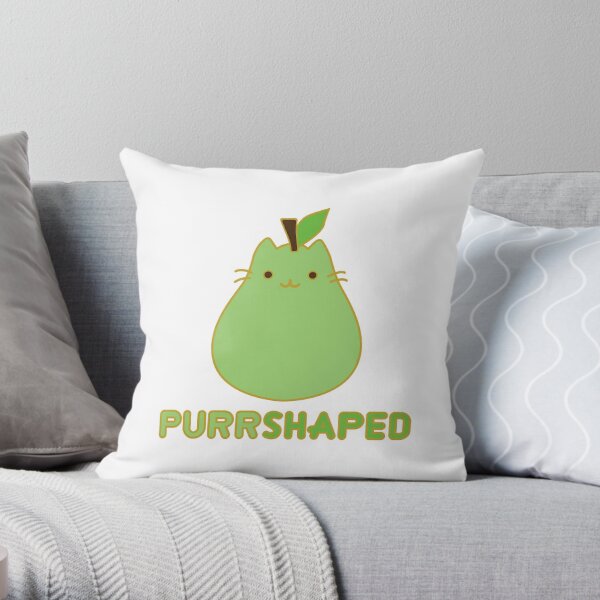 18x18 Crazy About Eating Pear Peer Pressure Pear Throw Pillow Multicolor 