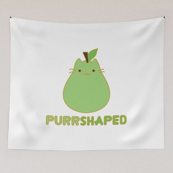 Item preview, PURR-shaped - Cute Cat Food designed and sold by arturekdesign.