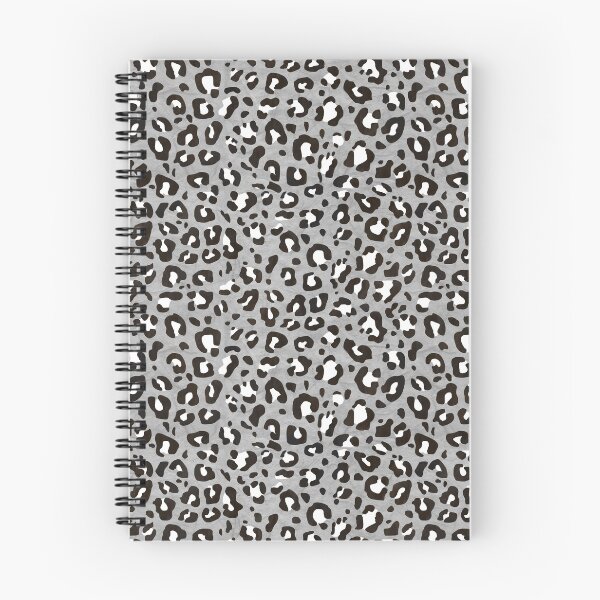 Item preview, Medium Gray Leopard Print with Black and White Spots designed and sold by Bumblefuzzies.