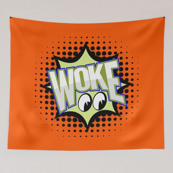 Item preview, Woke Comic Book Style Open Eyes Political designed and sold by CharJens.
