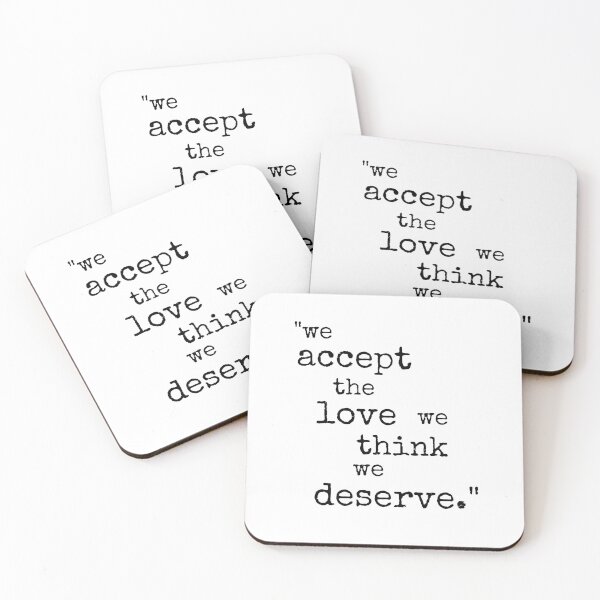 Item preview, The Perks of Being a Wallflower Deep Quote designed and sold by bubblytank.