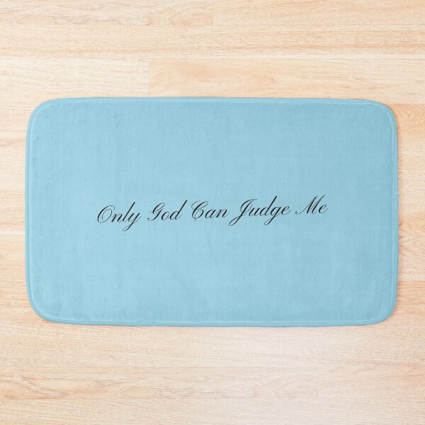 Item preview, Only God Can Judge Me (Black) designed and sold by OneCherubim.