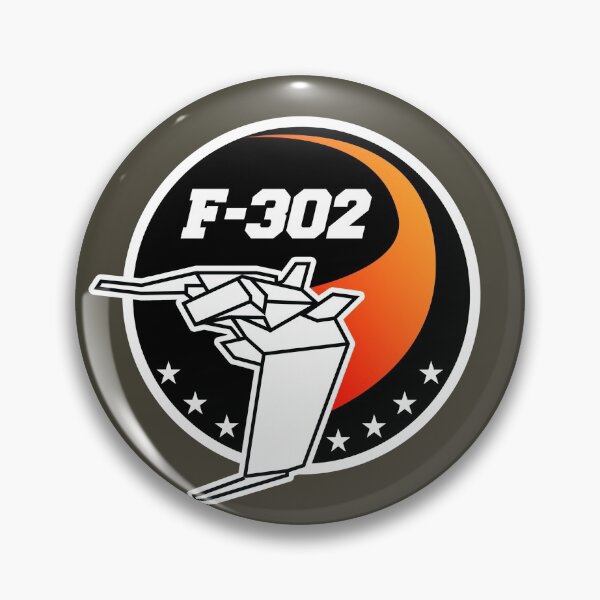 Item preview, F-302 Interceptor Mission Patch designed and sold by Meta Cortex.