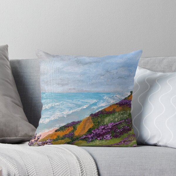 Artikelvorschau, Seaside in Violet Blooms entworfen und verkauft von gracebru.
