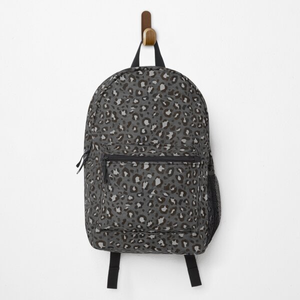 Item preview, Dark Gray Leopard Print with Black and Gray Spots designed and sold by Bumblefuzzies.