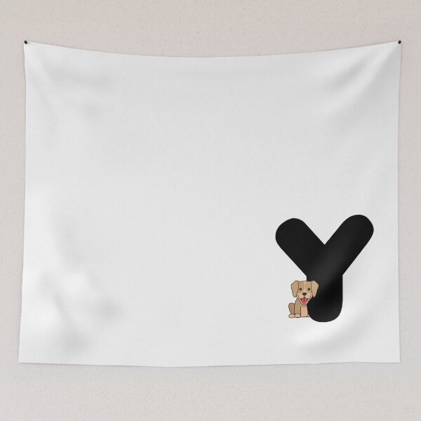 Item preview, Personalized Dog Initial Y designed and sold by TheFamilyVan.
