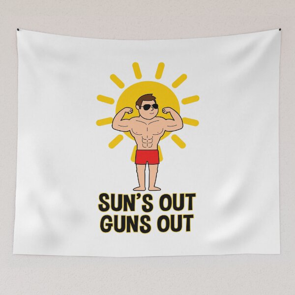 Item preview, Sun's Out Guns Out Man designed and sold by nmdesigns1.