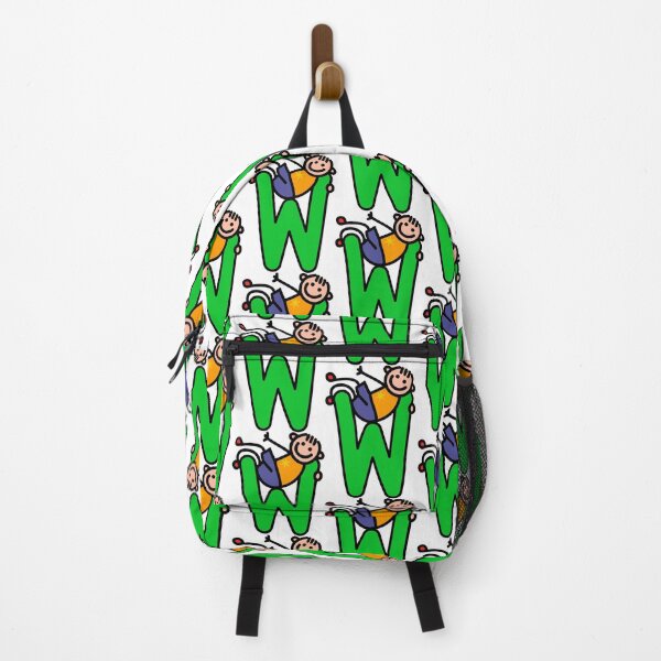 Item preview, Letter W for Boys alphabet Kids Colorful Cartoon Character designed and sold by funwithletters.