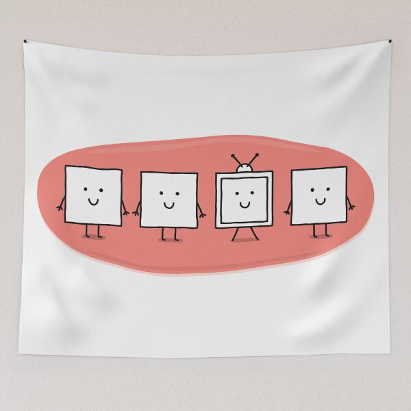 Item preview, Television - The Square Squad designed and sold by Miranda Reece.