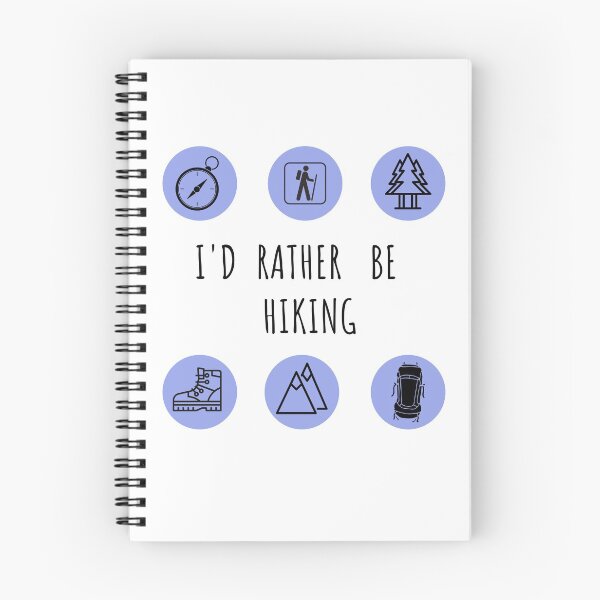 Item preview, I'd Rather Be Hiking Collection  designed and sold by Adventure Alberta.