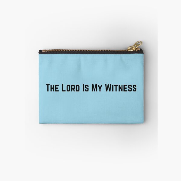 Item preview, The Lord Is My Witness (Black) designed and sold by OneCherubim.