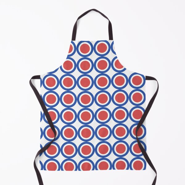 Item preview, geometric red and blue pattern designed and sold by pauloneill-art.
