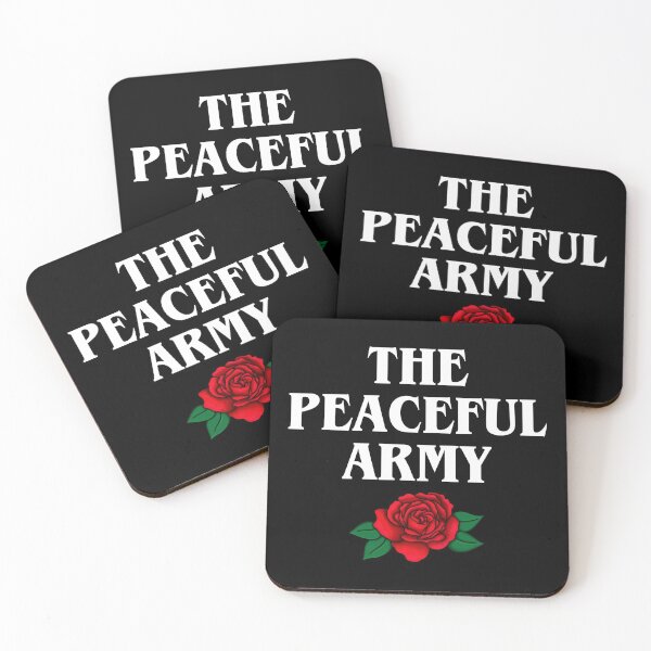 Item preview, The Peaceful Army // White designed and sold by velvetearth.