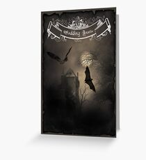 Castle Wedding Invite Greeting Card