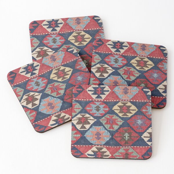 Item preview, Southwestern Diamond // 19th Century Colorful Ornate Accent Pattern designed and sold by vintagepatterns.