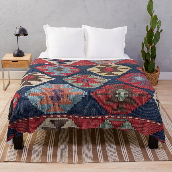 Item preview, Southwestern Diamond // 19th Century Colorful Ornate Accent Pattern designed and sold by vintagepatterns.