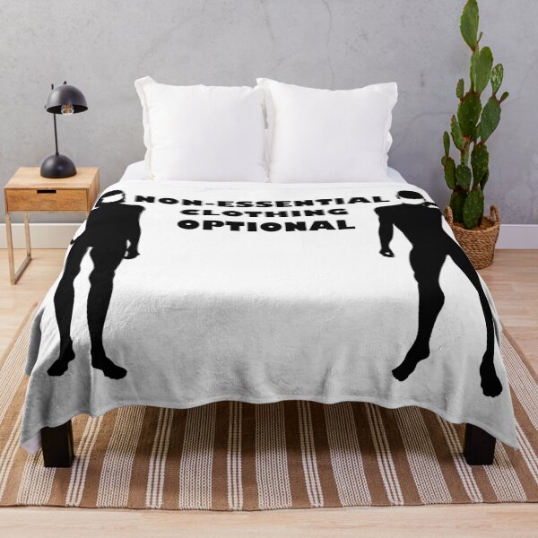 Item preview, Non-Essential Clothing Optional designed and sold by Nude-is-Life.