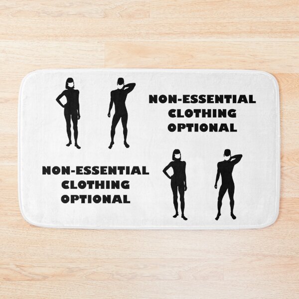 Artikelvorschau, Nicht wesentliche Kleidung Optional entworfen und verkauft von Nude-is-Life.